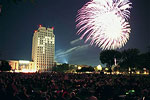 Fireworks at the Capitol